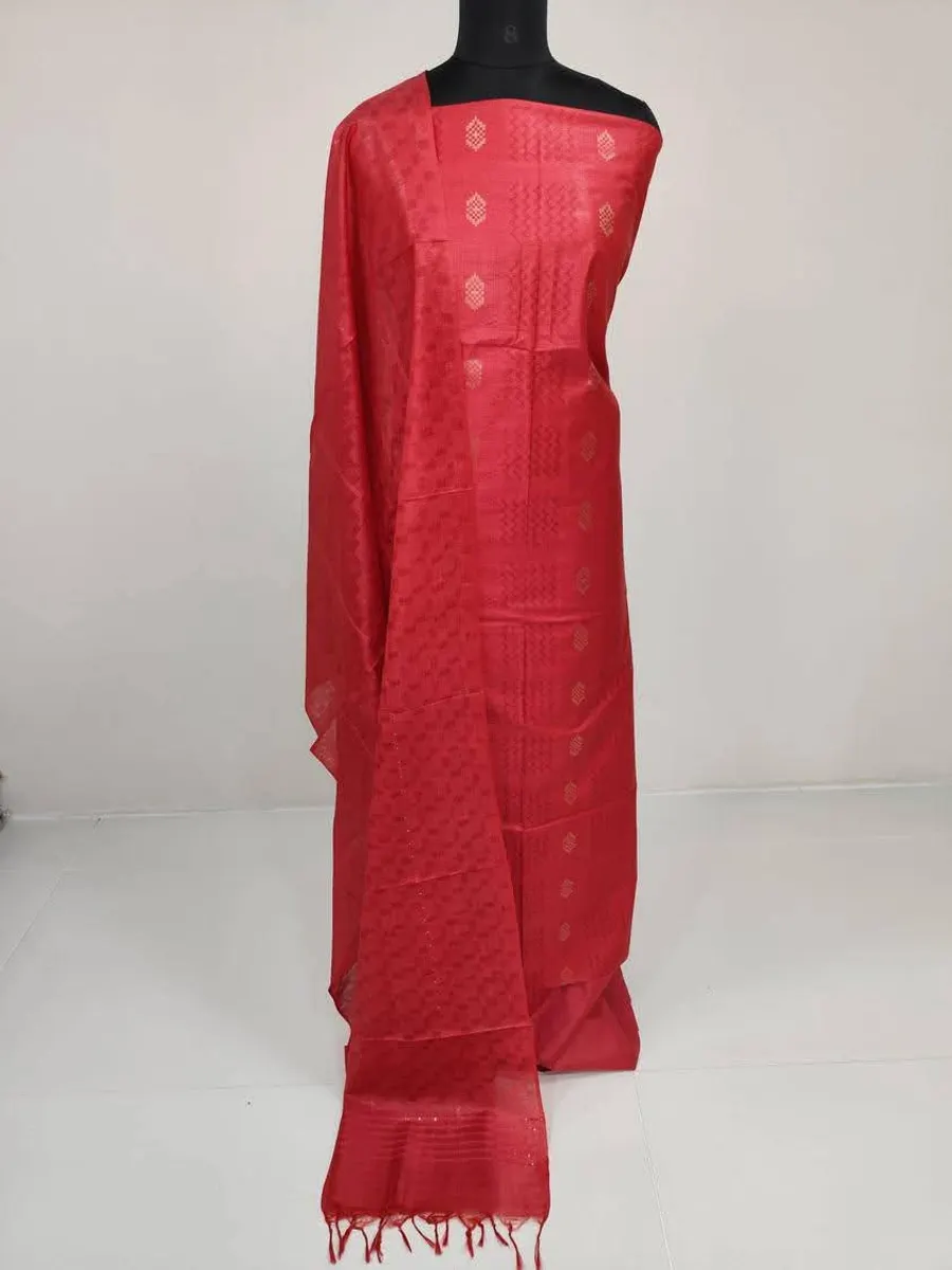Beautifully Crafted Semi Tusser Bhagalpuri Suits Collection – Elegance in Every Thread